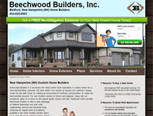Tablet Screenshot of beechwoodbldrs.com